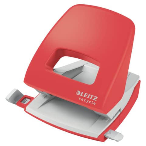 LEITZ Locher NeXXt Recycle, Stanzleistung: 30 Blatt, rot (EAN: 4002432135271)