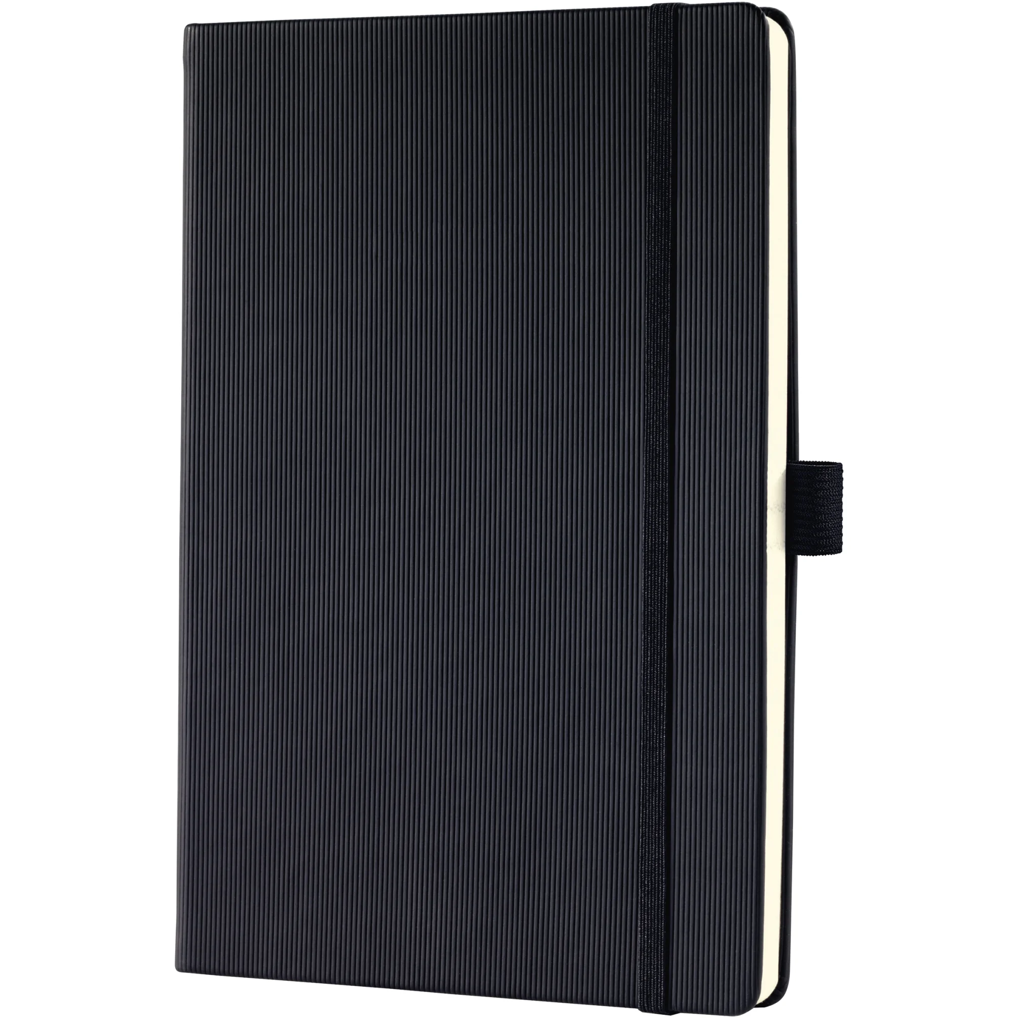 sigel Notizbuch Conceptum, DIN A5 hoch, kariert, schwarz (EAN: 4004360900938)
