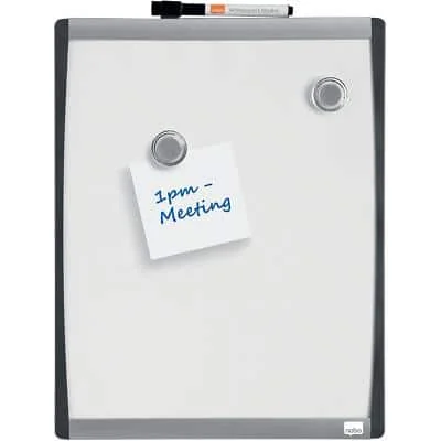 nobo Weißwandtafel mit Bogenrahmen, (B)280 x (H)335 mm (EAN: 5028252344388)