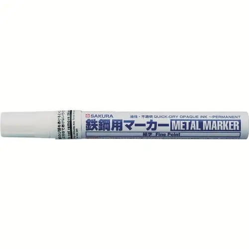 SAKURA Metallmarker, fein, 2 mm, weiß (EAN: 0084511299368)