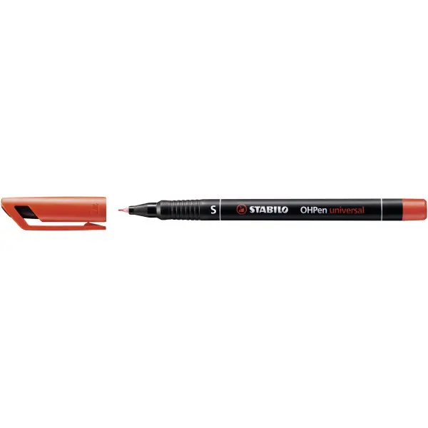 STABILO Permanent-Marker OHPen universal, permanent, rot (EAN: 4006381118996)