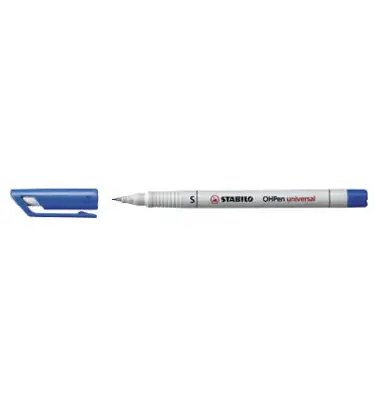 STABILO Nonpermanent-Marker OHPen universal, blau (EAN: 4006381119177)