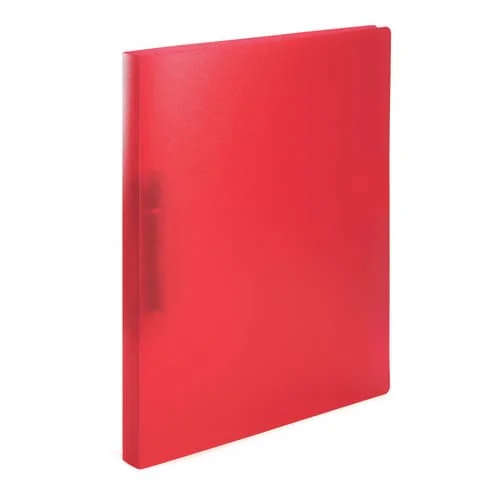 HERMA Ringbuch, DIN A4, 2-Ring-Mechanik, rot-transluzent (EAN: 4008705191630)