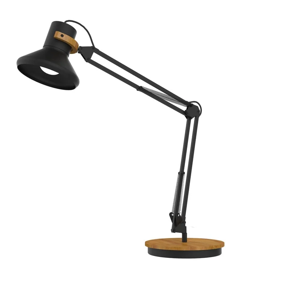 UNiLUX LED-Tischleuchte BAYA Bamboo, schwarz-bambus (EAN: 3595560030545)