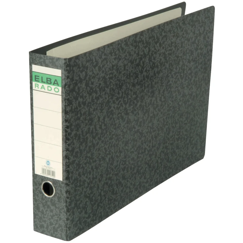 ELBA Ordner rado - DIN A3 quer, Rückenbreite: 80 mm, schwarz (EAN: 4002030113190)