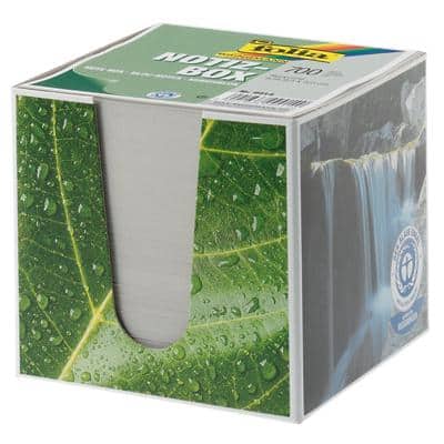 folia Zettelbox "Recycling", 95 x 95 x 90 mm (EAN: 4001868099140)