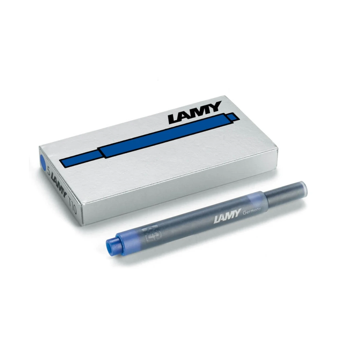 LAMY Großraum-Tintenpatronen T10, blau löschbar (EAN: 4014519020776)