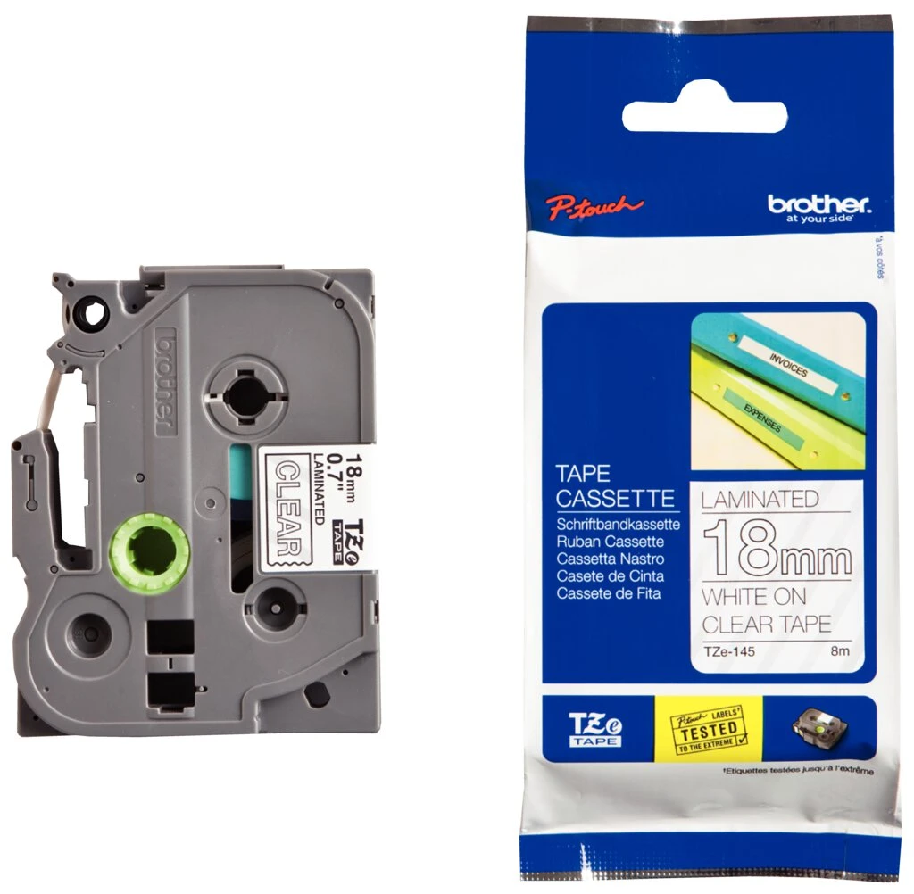brother TZe-Tape TZe-145 Schriftbandkassette,Bandbreite:18mm (EAN: 4977766684965)
