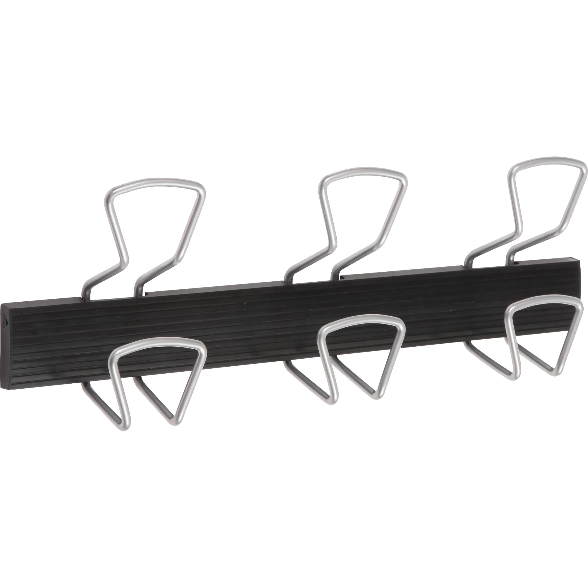 ALBA Wandgarderobe "PRO3", 3 Haken, grau/schwarz (EAN: 3129710013197)