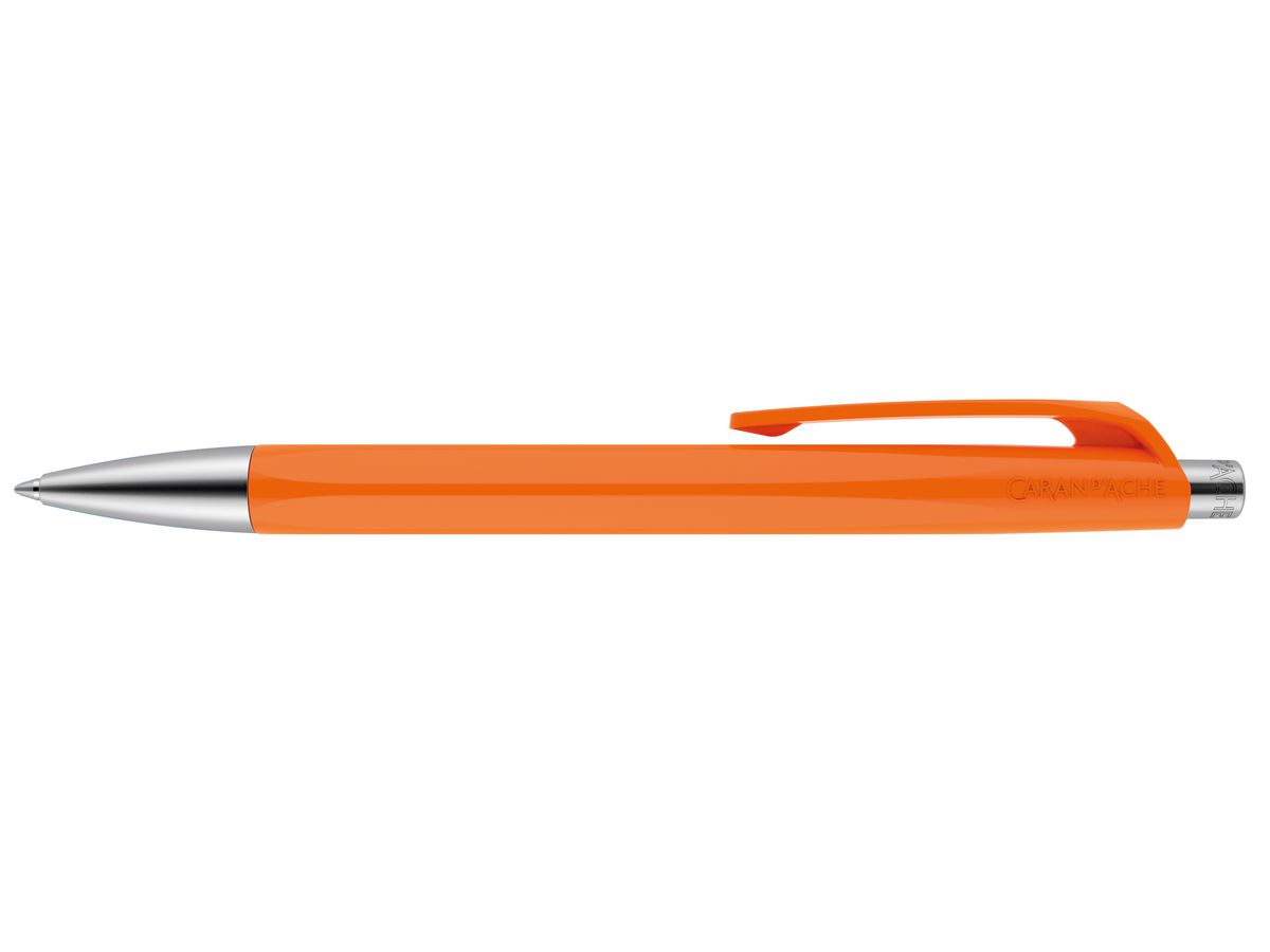 CARAN D'ACHE Druckkugelschreiber 888 INFINITE, orange (EAN: 7630002331333)