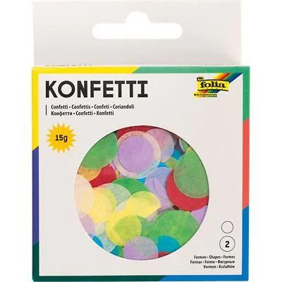 folia Konfetti "Kids", 15 g, verschiedene Farben (EAN: 4001868119305)