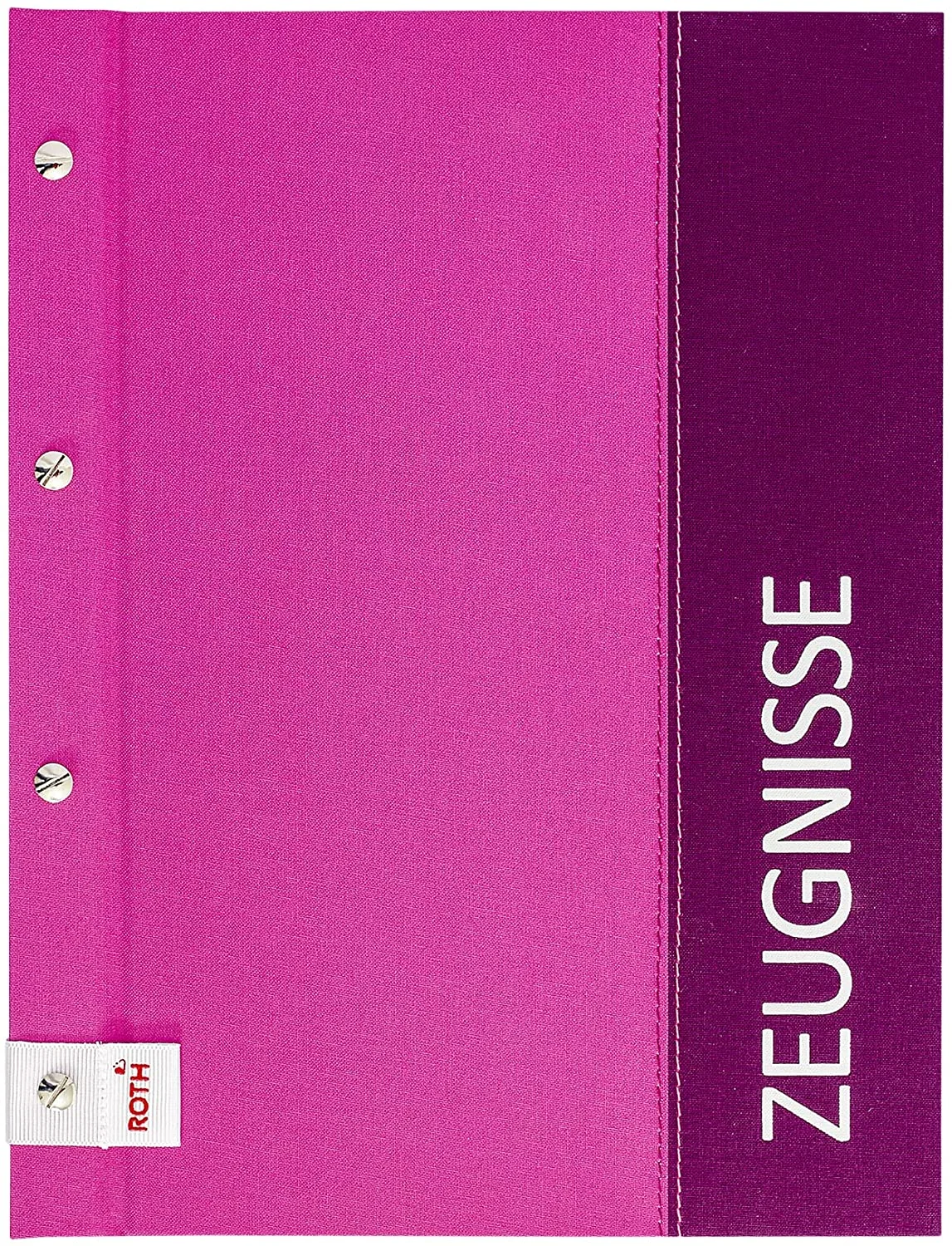 ROTH Zeugnismappe "Spectrum", DIN A4, pink (EAN: 4028279893143)