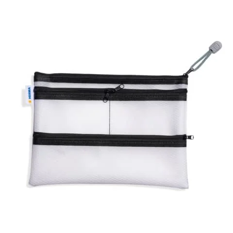 HERMA Reißverschlusstasche "Multibag", DIN A5, schwarz (EAN: 4008705202954)