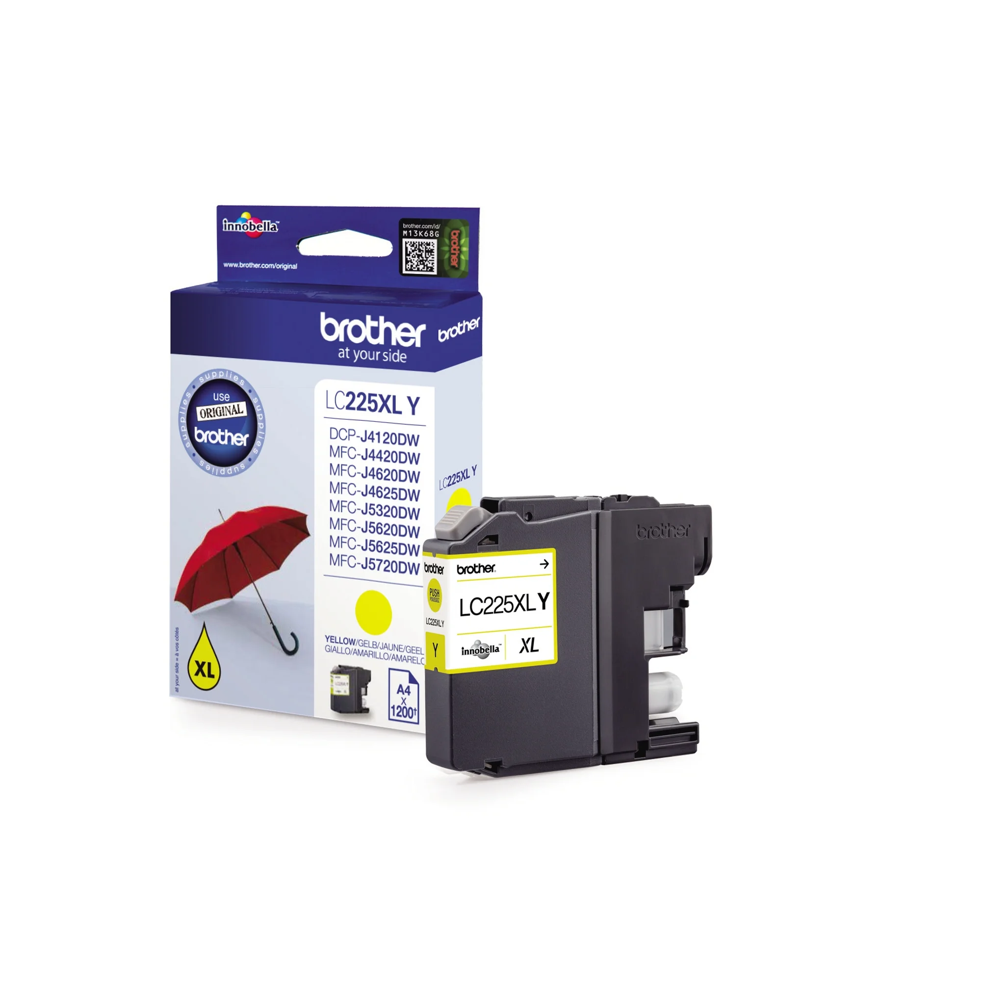 brother Tinte für brother MFC-J4420DW, gelb HC (EAN: 4977766735971)