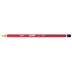 BIC Bleistift Gilbert 33, Härtegrad: HB, rund, rot lackiert (EAN: 3086124000482)