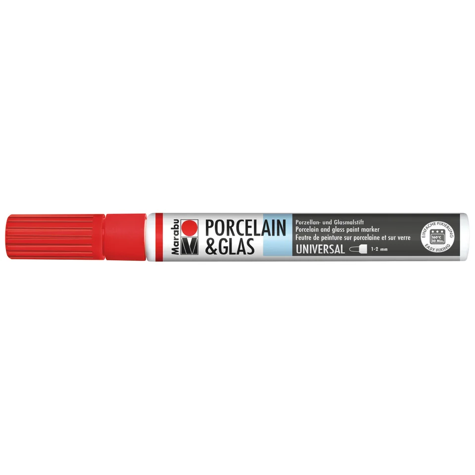 Marabu Marker "Porcelain & Glas Painter", kirsche (EAN: 4007751369345)