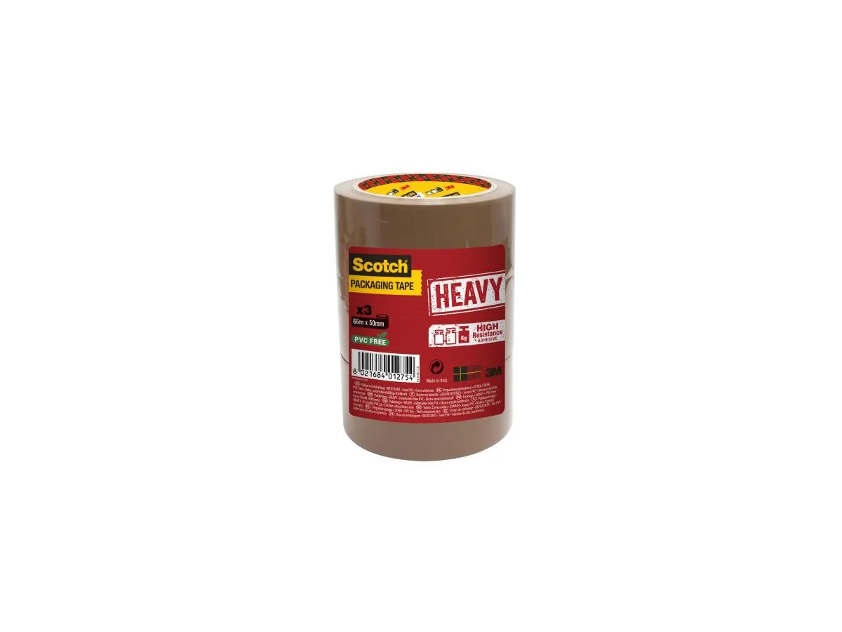 3M Scotch Verpackungsklebeband SECURE SEAL, braun (EAN: 8021684012754)