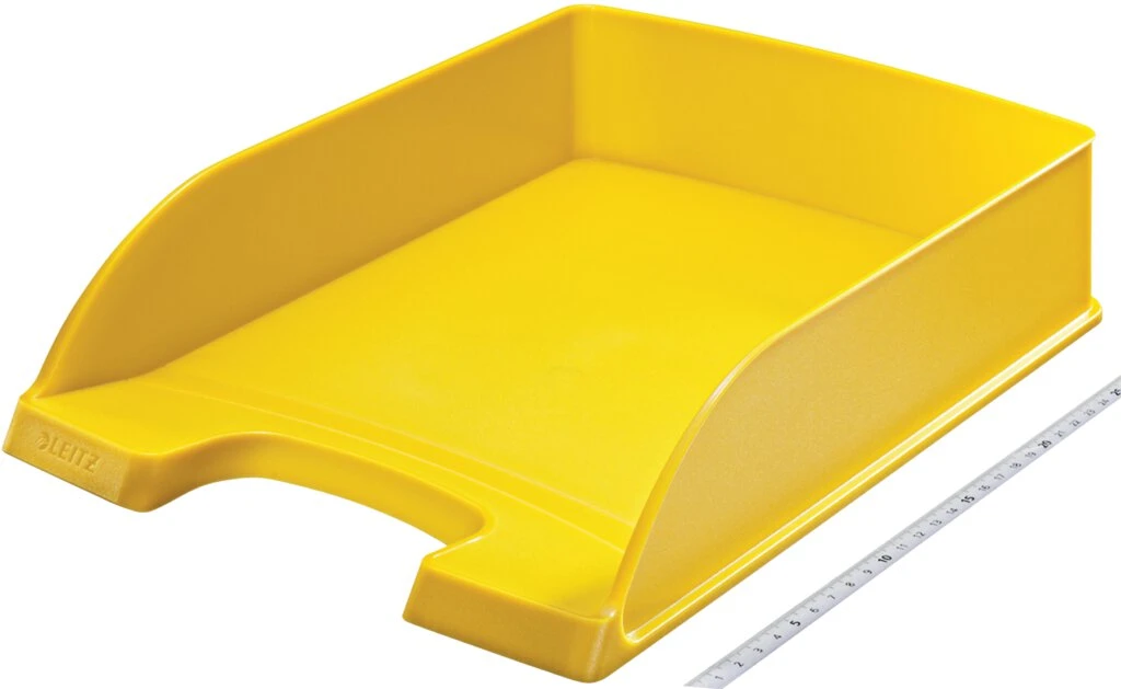 LEITZ Briefablage Plus Standard, A4, Polystyrol, gelb (EAN: 4002432311033)