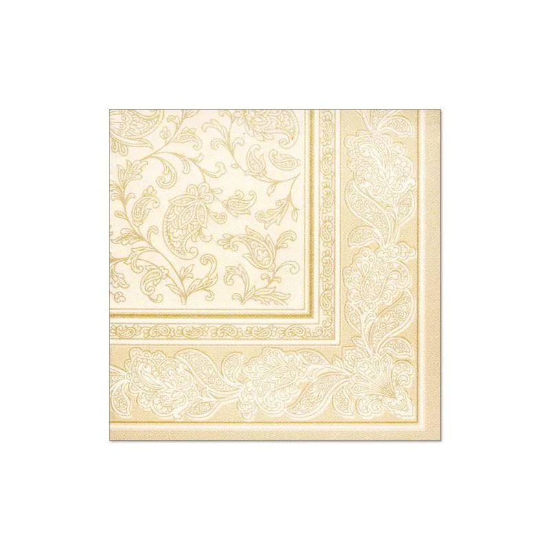 PAPSTAR Servietten "ROYAL Collection Ornaments", champagner (EAN: 4002911116814)