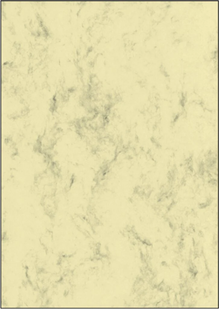 sigel Marmor-Papier, A4, 200 g/qm, Edelkarton, beige (EAN: 4004360927119)