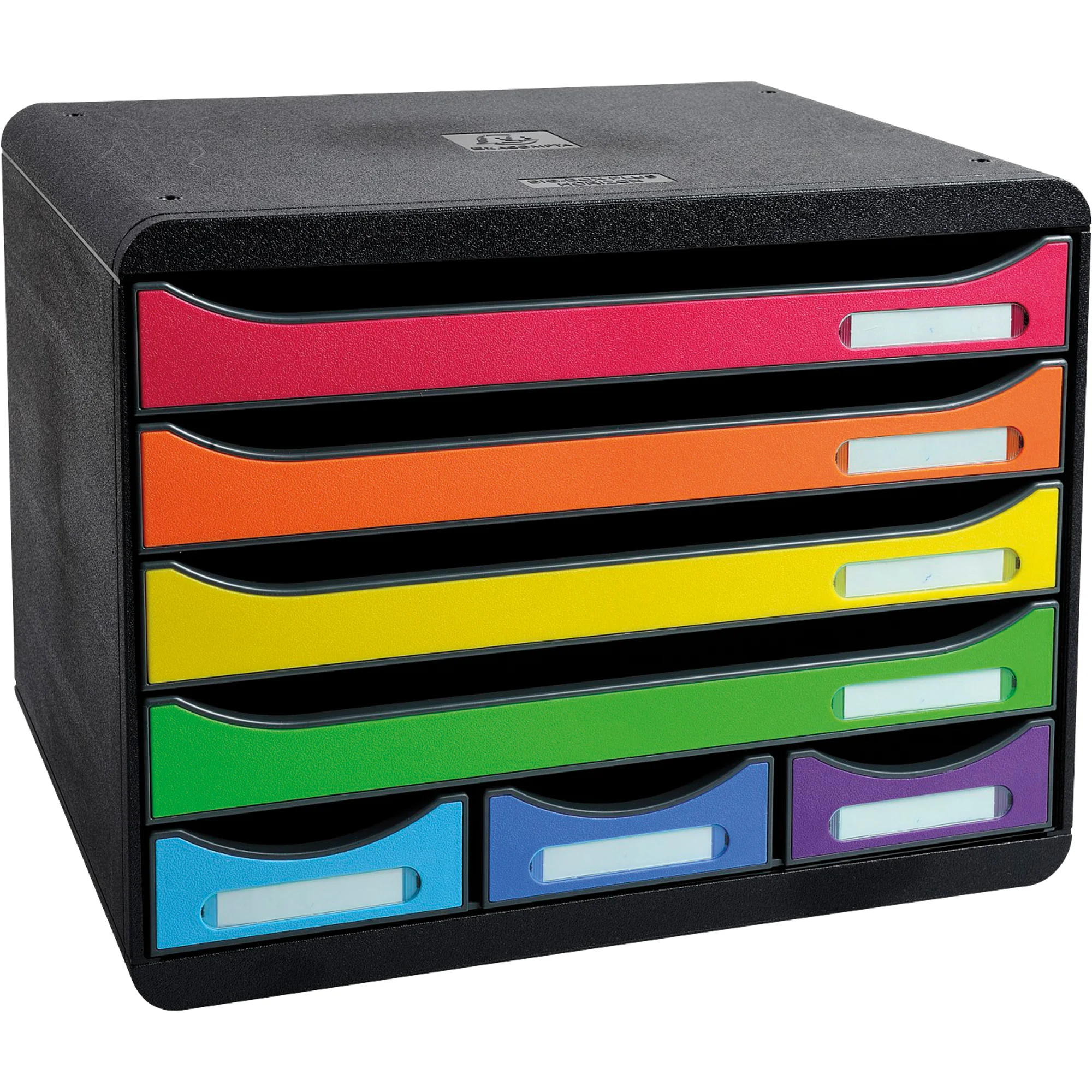 EXACOMPTA Schubladenbox STORE-BOX MINI, 7 Schübe, harlekin (EAN: 9002493423893)