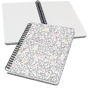 sigel Spiralbuch Jolie Inspire "Wild Hearts", DIN A5, weiß (EAN: 4004360791994)