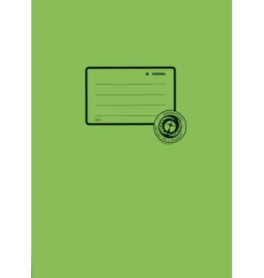 HERMA Heftschoner, DIN A4, aus Papier, grasgrün (EAN: 4008705055383)