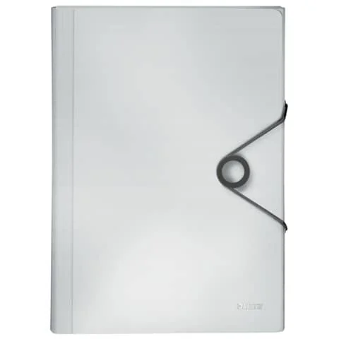 LEITZ Fächermappe Solid, A4, PP, 6 Fächer, weiß (EAN: 4002432114993)