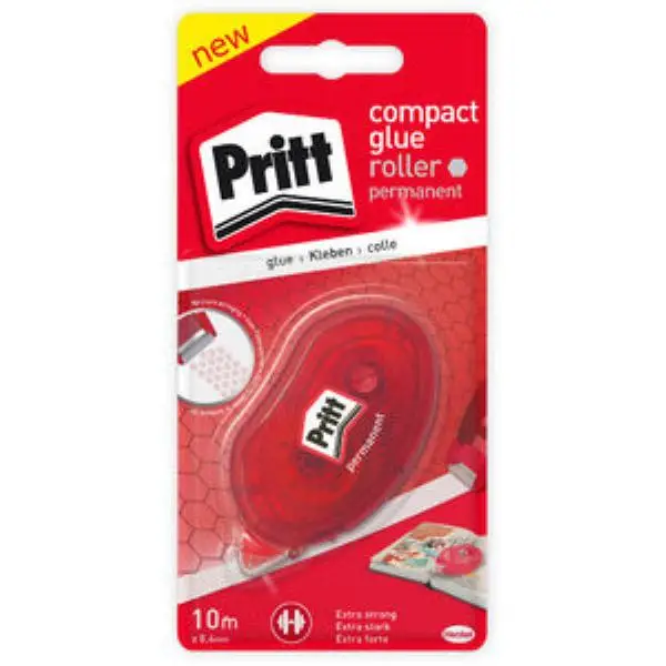 Pritt Kleberoller Compact, permanent, 8,4 mm x 10 m (EAN: 4015000438377)