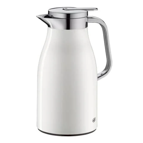 alfi Isolierkanne SKYLINE, 1,0 Liter, alpinweiß matt (EAN: 4002458491672)