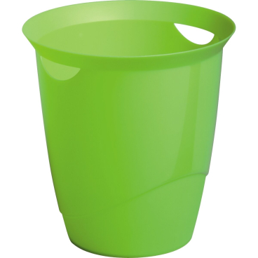 DURABLE Papierkorb TREND, 16 Liter, rund, grün (EAN: 4005546106267)