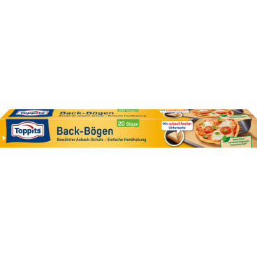 TOPPITS Backpapier-Zuschnitte, 380 x 420 mm, naturbraun (EAN: 4008871200372)
