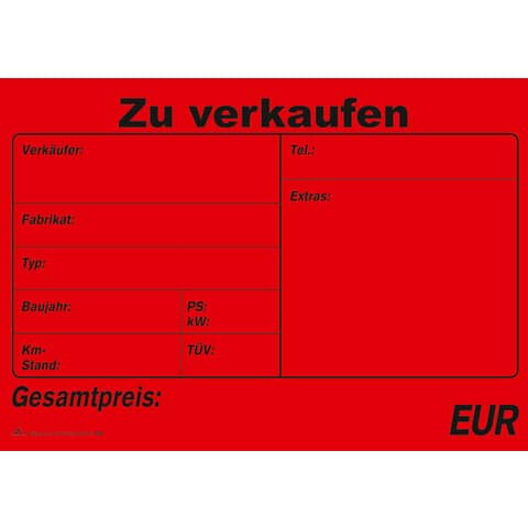 RNK Verlag "Kaufvertrag für ein gebrauchtes Kraftfahrzeug" (EAN: 4002871058629)