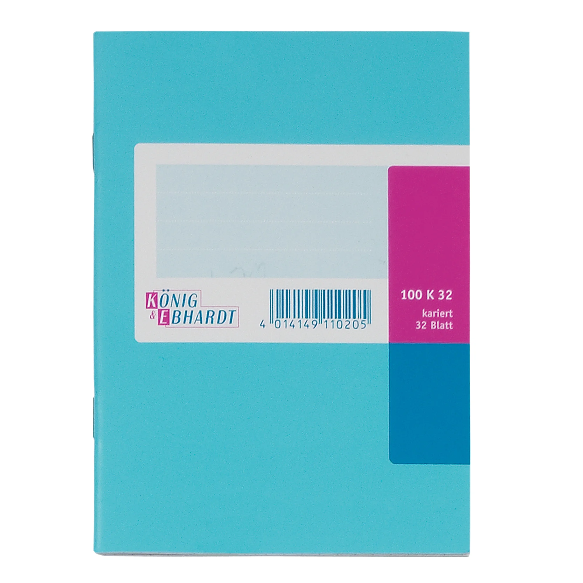 KÖNIG & EBHARDT Geschäftsbuch, DIN A6, kariert, 32 Blatt (EAN: 4014149110205)