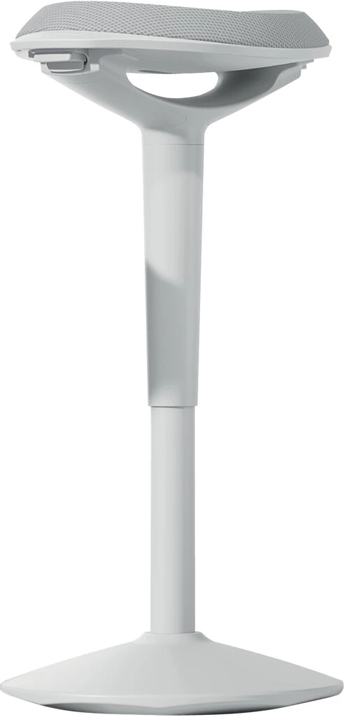 UNiLUX ergonomischer Hocker ERGO BOOST, weiß-grau (EAN: 3595560034604)