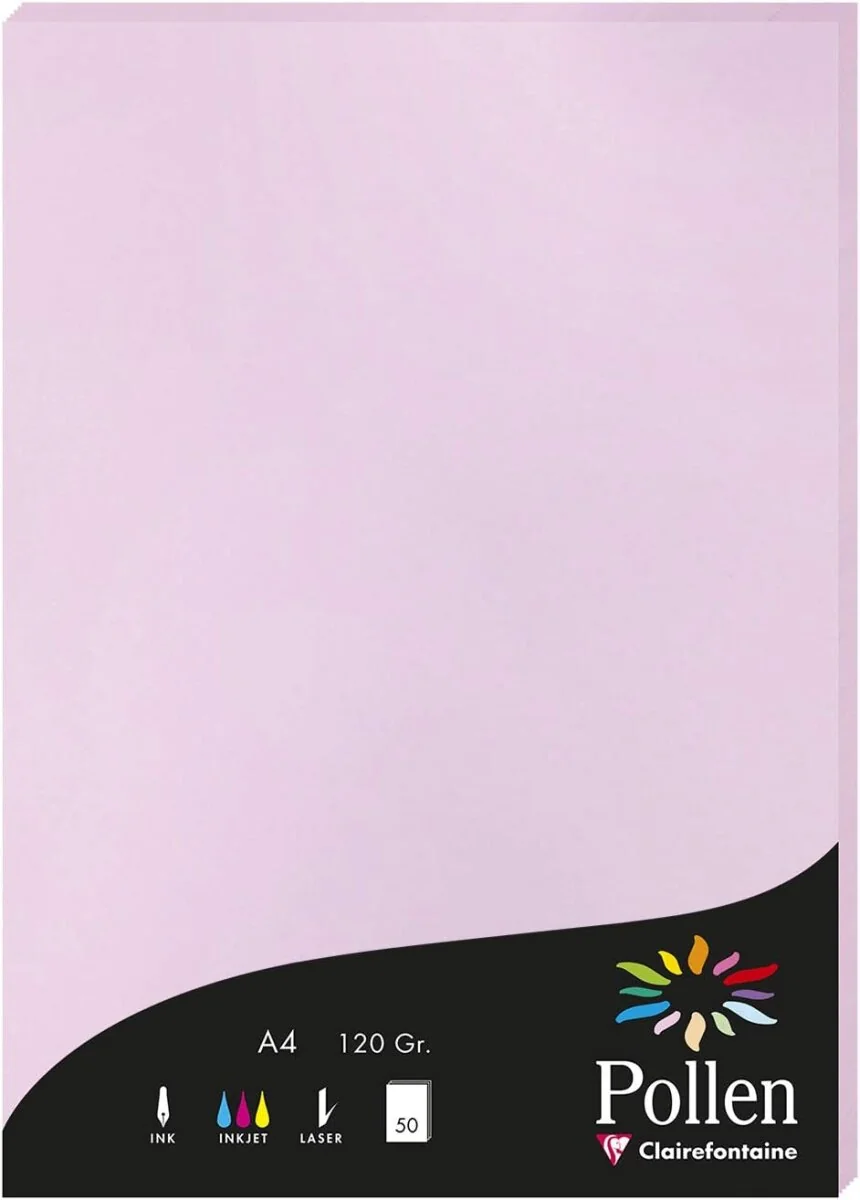 Pollen by Clairefontaine Papier DIN A4, flieder (EAN: 3329680042528)