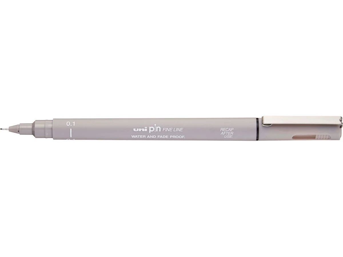 uni-ball Fineliner PIN 01200 GC, light grey (EAN: 4902778230763)