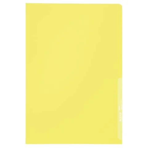 LEITZ Sichthülle Standard, A4, PP, genarbt, gelb, 0,13 mm (EAN: 4002432318056)