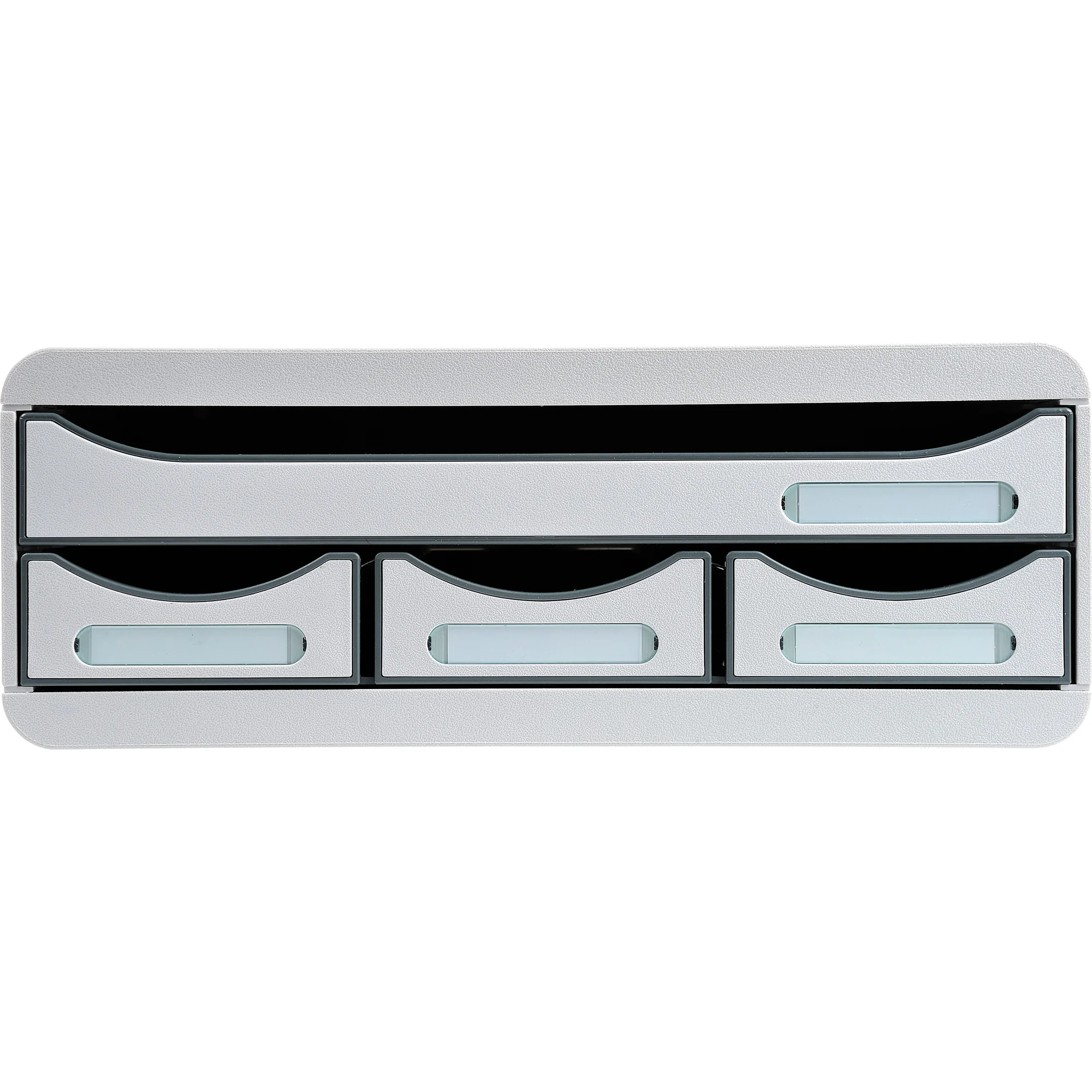 EXACOMPTA Schubladenbox TOOLBOX MINI, 4 Schübe, lichtgrau (EAN: 9002493424197)