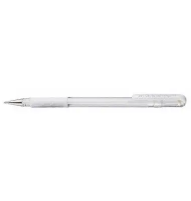 Pentel Gel-Tintenroller Hybrid Gel Grip K118L, weiß (EAN: 3474377922437)