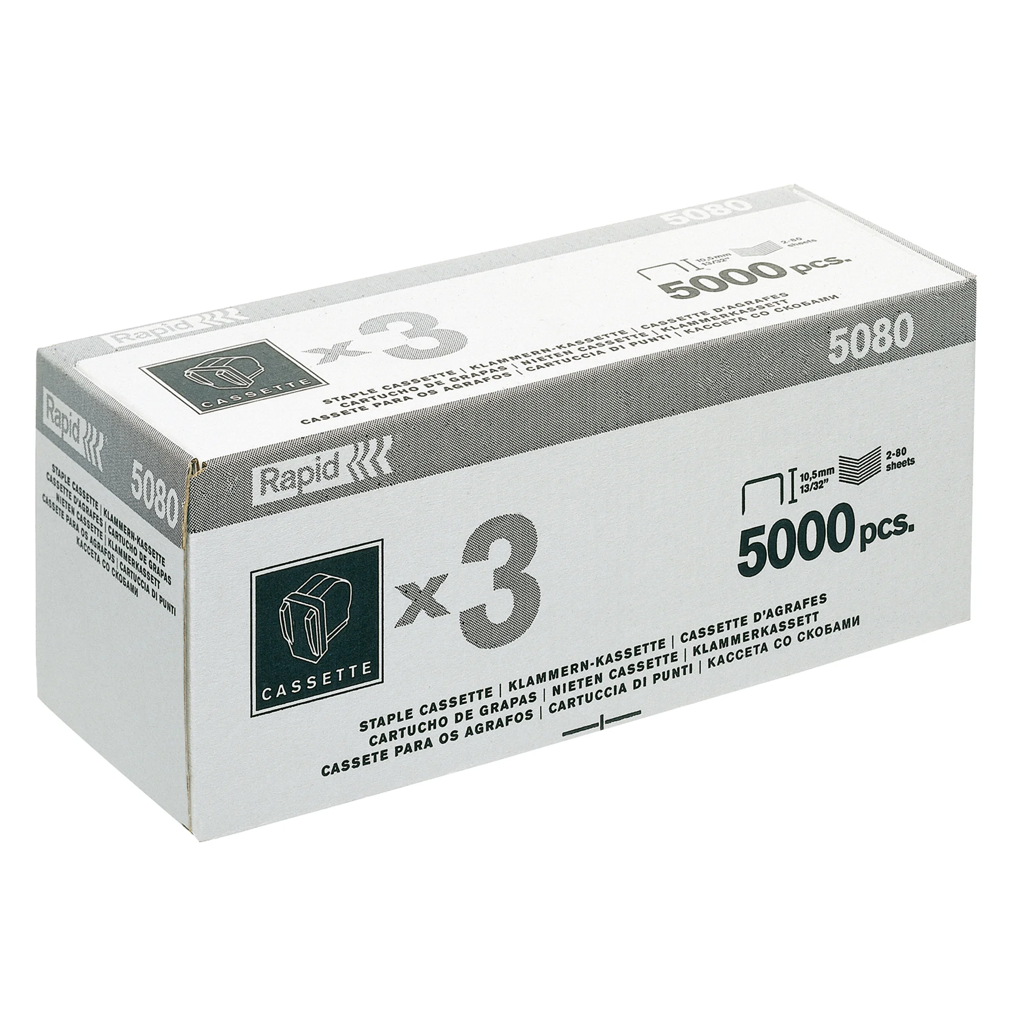 Rapid Heftklammern Klammer-Kassette 5080e (EAN: 7313469937002)