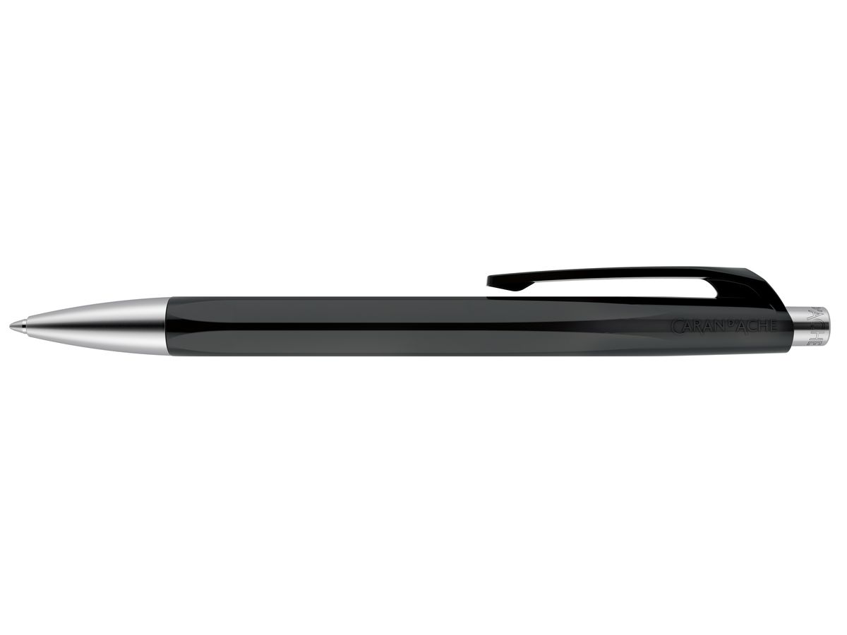 CARAN D'ACHE Druckkugelschreiber 888 INFINITE, schwarz (EAN: 7630002331319)