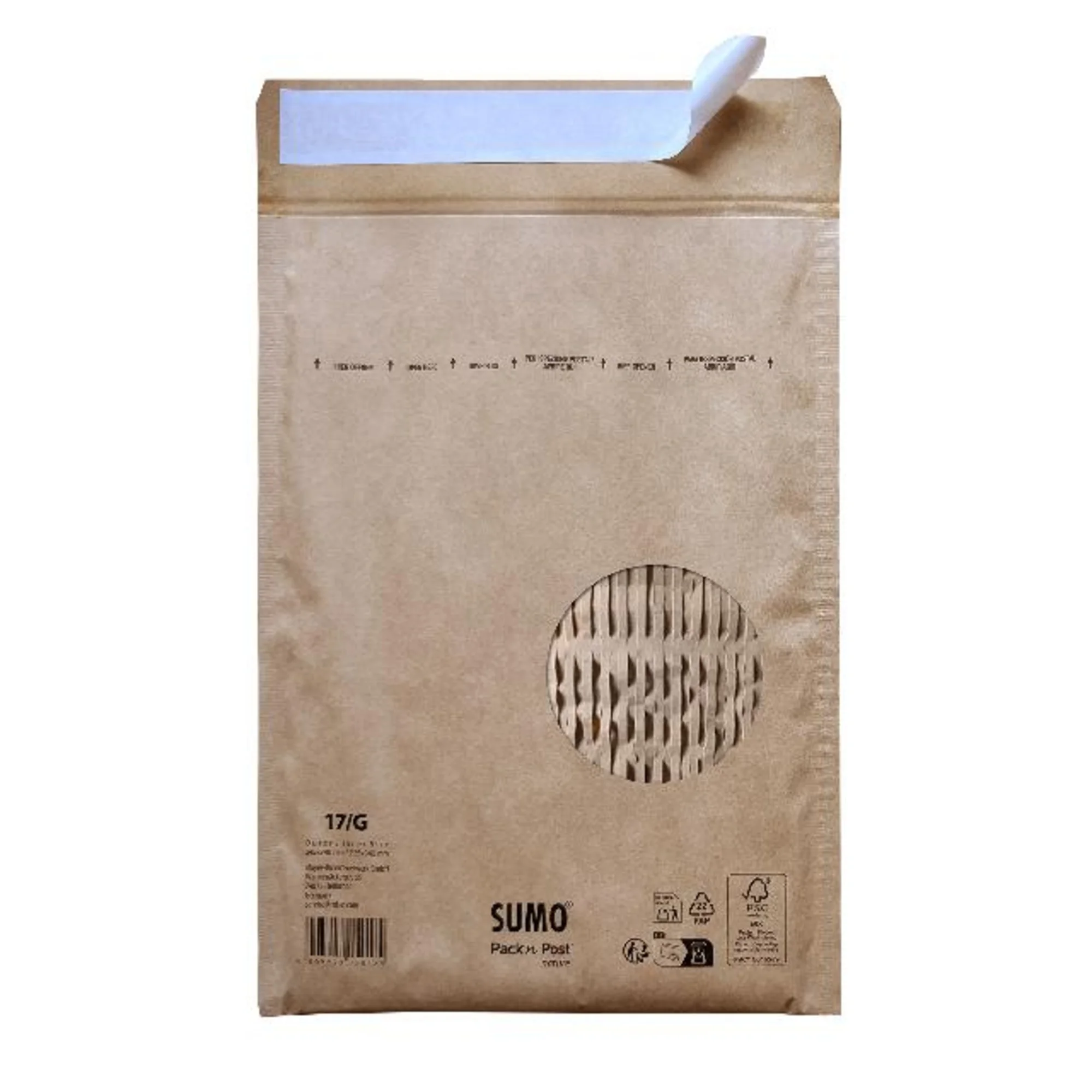 MAILmedia Papierpolster-Versandtasche SUMO, Typ G, braun (EAN: 4003928013370)