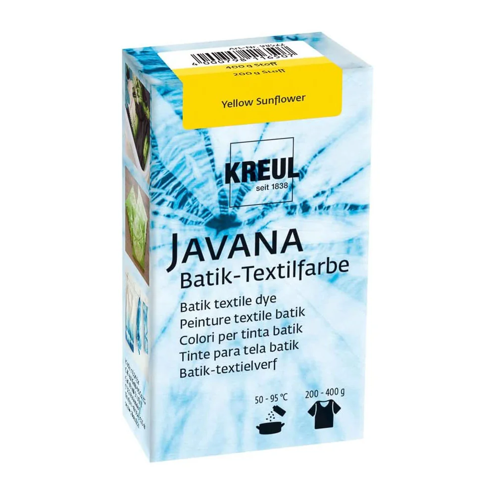 KREUL Batik-Textilfarbe, yellow sunflower, 70 g (EAN: 4000798116507)