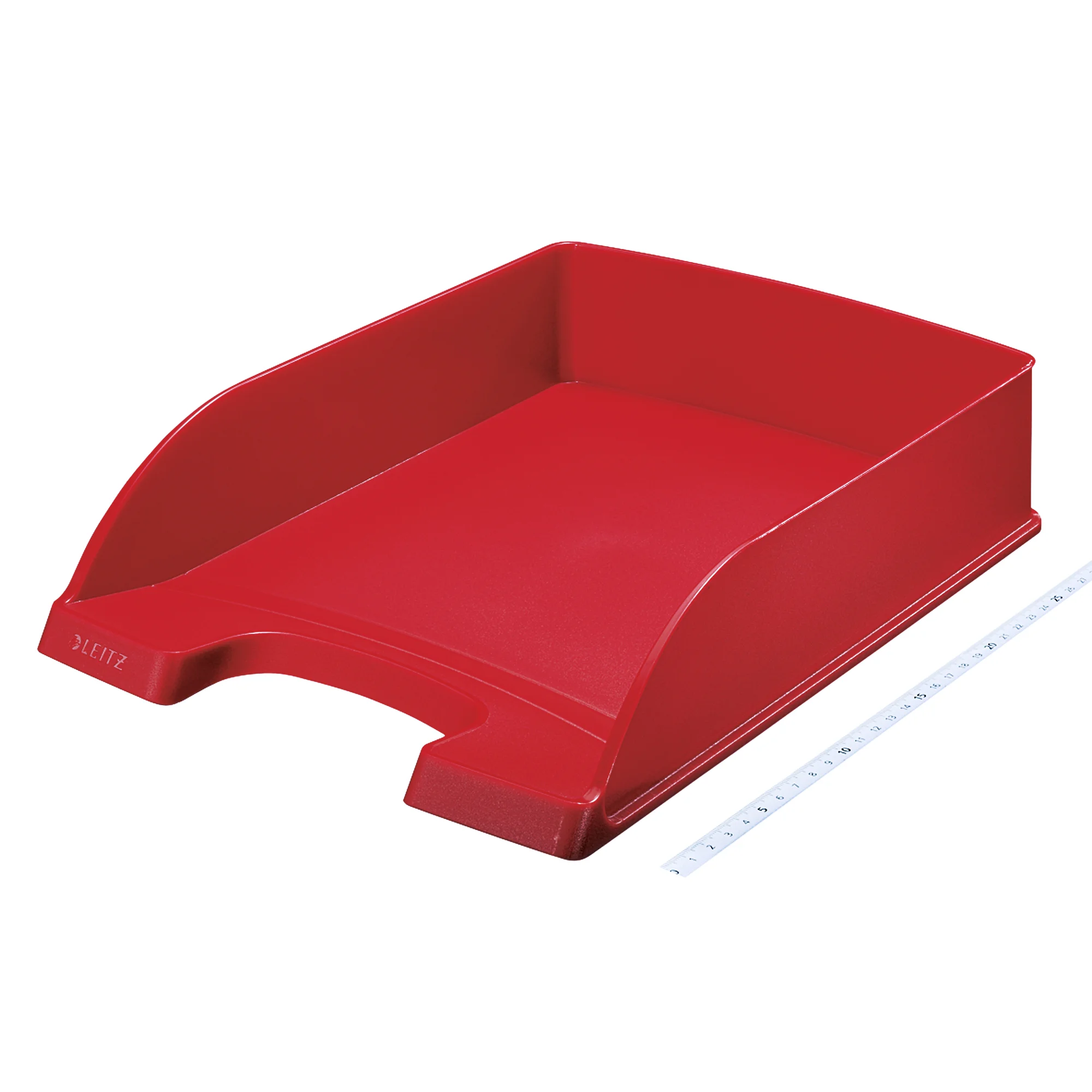 LEITZ Briefablage Plus Standard, A4, Polystyrol, rot (EAN: 4002432311040)