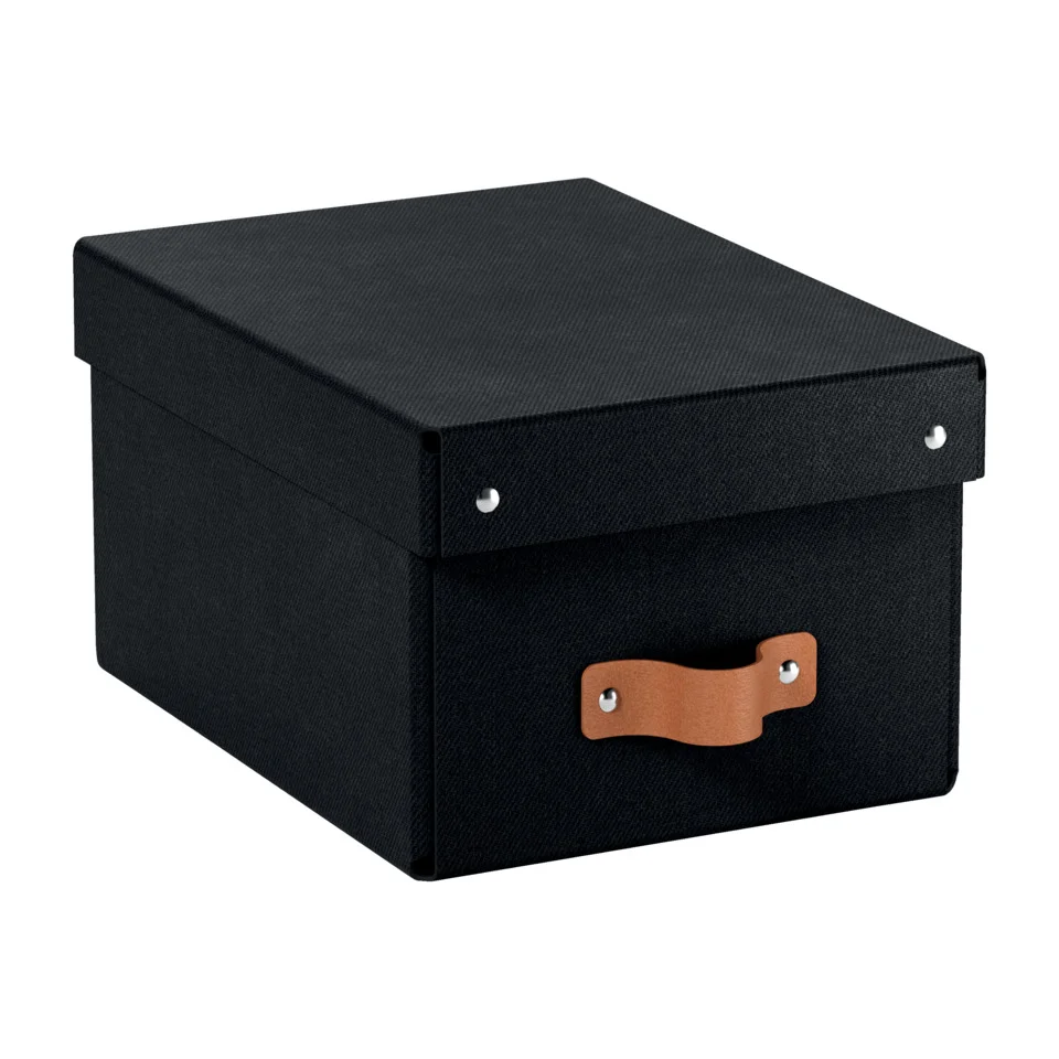 LEITZ Aufbewahrungsbox-Set Puro, Karton, 7 Liter, schwarz (EAN: 4002432136391)