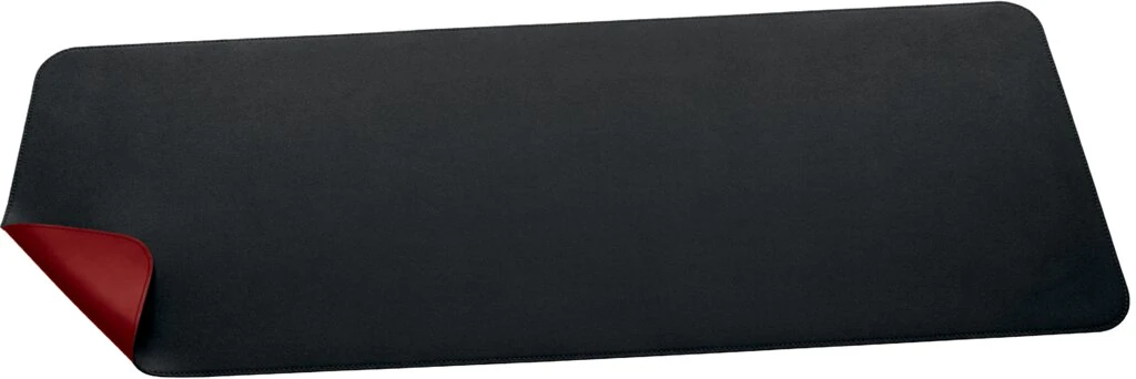 sigel Schreibunterlage, Lederimitat, rollbar, schwarz/rot (EAN: 4004360802638)