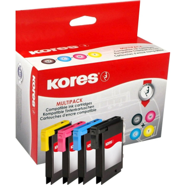 Kores Multi-Pack Tinte G1523KIT ersetzt brother LC-985BK/ (EAN: 4045257152399)