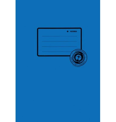HERMA Heftschoner, aus Papier, DIN A5, dunkelblau (EAN: 4008705055031)