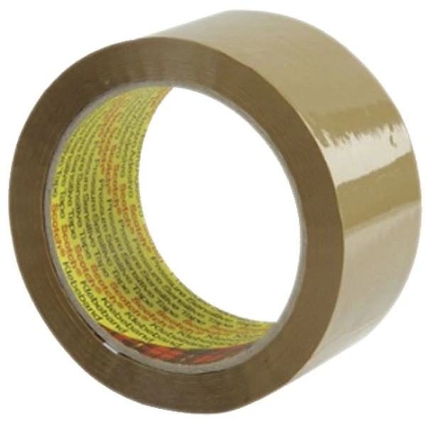 3M Scotch Verpackungsklebeband 371, PP, 38 mm x 66 m, braun (EAN: 8000280419204)